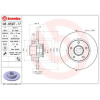 Brembo | Bremsscheibe | 08.9597.17