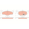 TRW | Bremsbelagsatz, Scheibenbremse | GDB1306