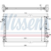 Nissens | Kühler, Motorkühlung | 62156A