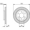 BOSCH | Bremsscheibe | 0 986 479 782