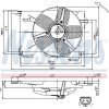 Nissens | Lüfter, Motorkühlung | 85005
