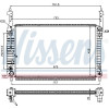 Nissens | Kühler, Motorkühlung | 63119