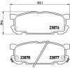 Brembo | Bremsbelagsatz, Scheibenbremse | P 49 030