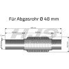 HJS | Flexrohr, Abgasanlage | 83 00 8541