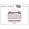 Brembo | Bremsbelagsatz, Scheibenbremse | P 85 122