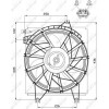 NRF | Lüfter, Motorkühlung | 47499
