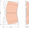 TRW | Bremsbelagsatz, Scheibenbremse | GDB3473