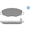 Meyle | Bremsbelagsatz, Scheibenbremse | 025 245 2316/W