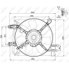 NRF | Lüfter, Motorkühlung | 47486