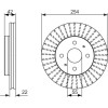 BOSCH | Bremsscheibe | 0 986 479 685