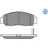 Meyle | Bremsbelagsatz, Scheibenbremse | 025 237 2916/W