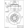 Brembo | Bremsscheibe | 08.9136.11