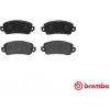 Brembo | Bremsbelagsatz, Scheibenbremse | P 23 014