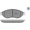 Meyle | Bremsbelagsatz, Scheibenbremse | 025 244 6819-1/PD