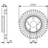 BOSCH | Bremsscheibe | 0 986 479 A62