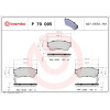 Brembo | Bremsbelagsatz, Scheibenbremse | P 79 005