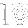 BOSCH | Bremsscheibe | 0 986 479 B09