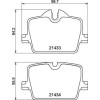 Brembo | Bremsbelagsatz, Scheibenbremse | P 06 114