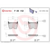 Brembo | Bremsbelagsatz, Scheibenbremse | P 85 152