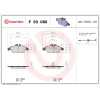 Brembo | Bremsbelagsatz, Scheibenbremse | P 50 080