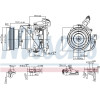 Nissens | Kompressor, Klimaanlage | 89576