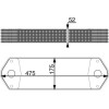 Mahle | Ölkühler, Motoröl | CLC 11 000P