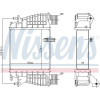 Nissens | Ladeluftkühler | 96645