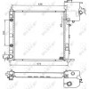 NRF | Kühler, Motorkühlung | 50582