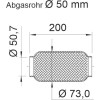 Ernst | Flexrohr, Abgasanlage | 460033