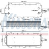 Nissens | Ölkühler, Motoröl | 90947