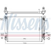 Nissens | Kühler, Motorkühlung | 60307A