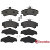 Brembo | Bremsbelagsatz, Scheibenbremse | P 54 022