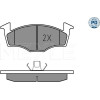 Meyle | Bremsbelagsatz, Scheibenbremse | 025 218 6619/PD