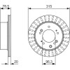 BOSCH | Bremsscheibe | 0 986 479 793