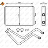 NRF | Wärmetauscher, Innenraumheizung | mit Rohr | 54211