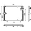 Mahle | Kondensator, Klimaanlage | AC 148 000S