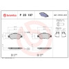 Brembo | Bremsbelagsatz, Scheibenbremse | P 23 107