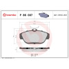 Brembo | Bremsbelagsatz, Scheibenbremse | P 86 007