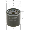 BOSCH 0 986 452 058 Ölfilter