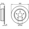 BOSCH | Bremsscheibe | 0 986 478 771