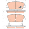 TRW | Bremsbelagsatz, Scheibenbremse | GDB3499