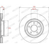 Ferodo | Bremsscheibe | DDF2785C-1