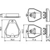 BOSCH | Bremsbelagsatz, Scheibenbremse | 0 986 494 215