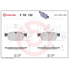 Brembo | Bremsbelagsatz, Scheibenbremse | P 50 102