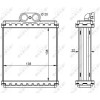 NRF | Wärmetauscher, Innenraumheizung | 54345