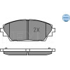 Meyle | Bremsbelagsatz, Scheibenbremse | 025 258 7516