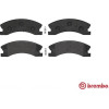 Brembo | Bremsbelagsatz, Scheibenbremse | P 37 008