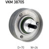 SKF | Umlenk-/Führungsrolle, Keilrippenriemen | VKM 38705