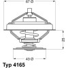 Wahler | Thermostat, Kühlmittel | 4165.79D