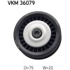 SKF | Umlenk-/Führungsrolle, Keilrippenriemen | VKM 36079